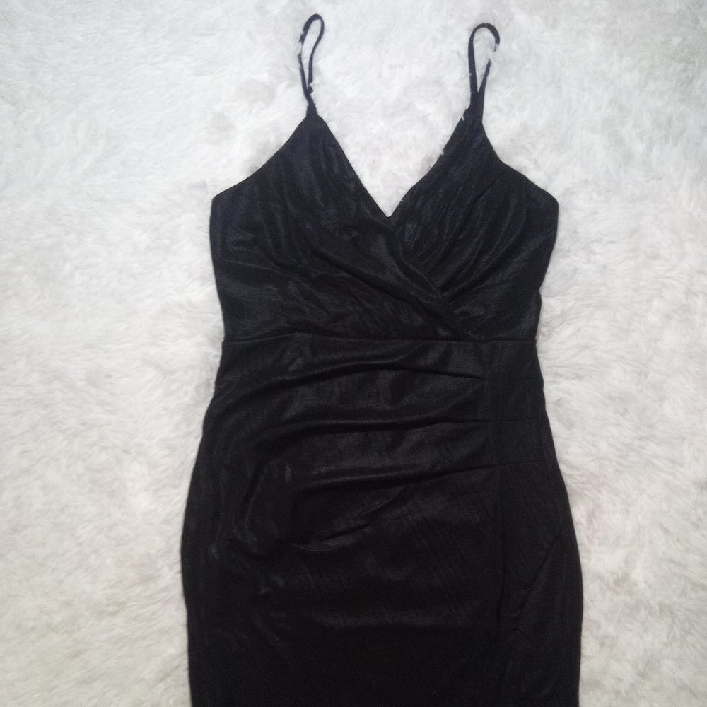 *NWT* SHINESTAR Mini dress sexy black dress pretty Women Size S